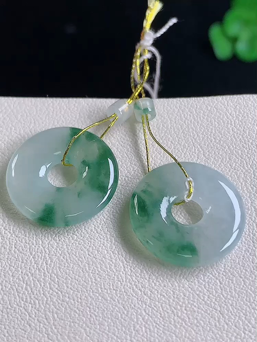  ，冰飘花耳坠，无裂，尺寸16.4/2.6，№;y28553 25