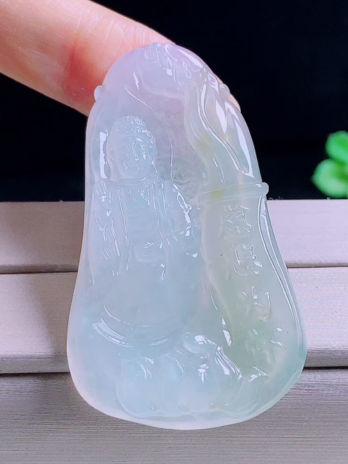 阿弥陀佛，无裂，尺寸55.1/30.8/4.5，编号fn  28