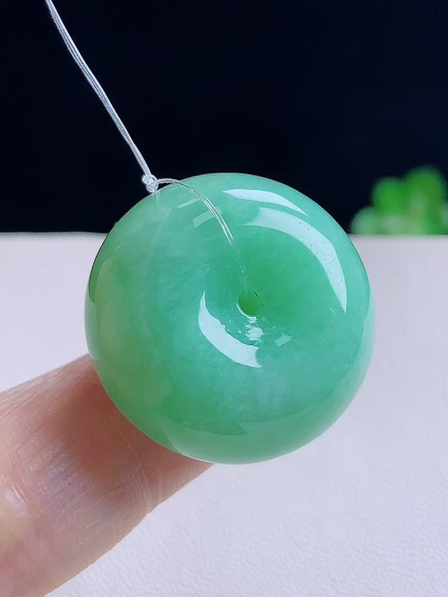 平安扣，无裂，尺寸22.8/13.5，编号22dw5l 28