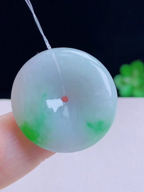 平安扣，无裂，尺寸24.5/5.0，编号22bw5l  28