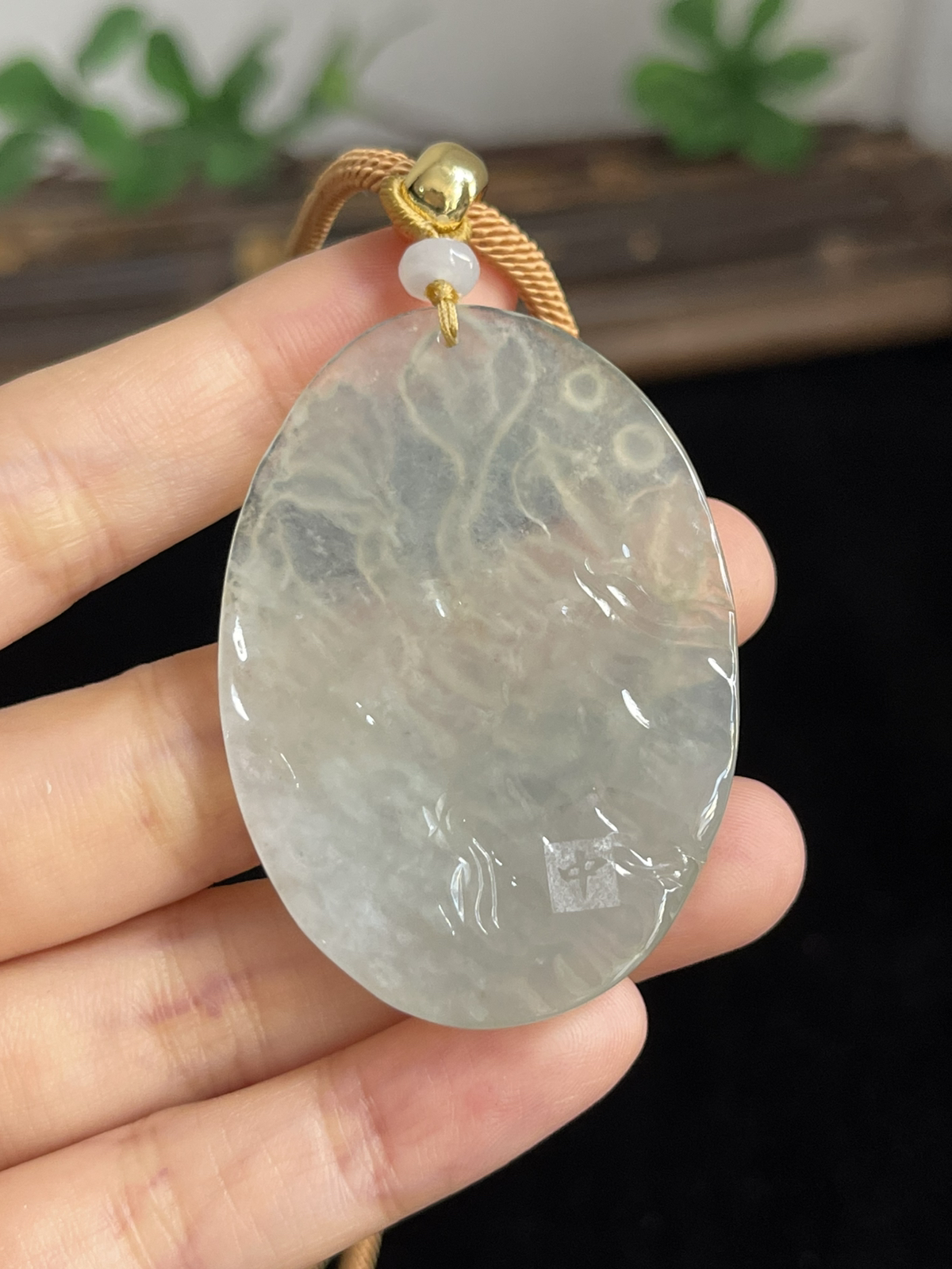 翡翠花件，配珠未测