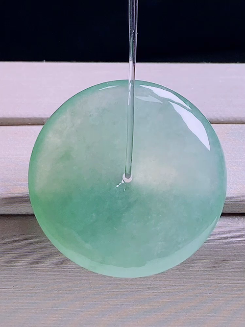 平安扣，无裂，尺寸26.8/5.2，编号au  28