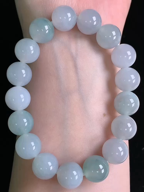  ，冰飘花转运珠手链，，尺寸12.3mm，№;y28xiu 26