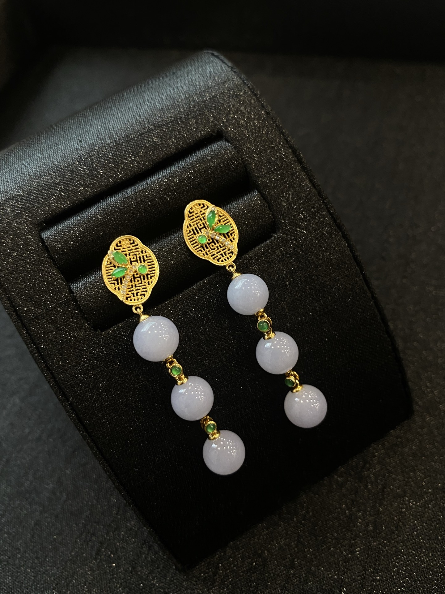 20260428（四）,18K珠子耳坠,整体47.6/7.7