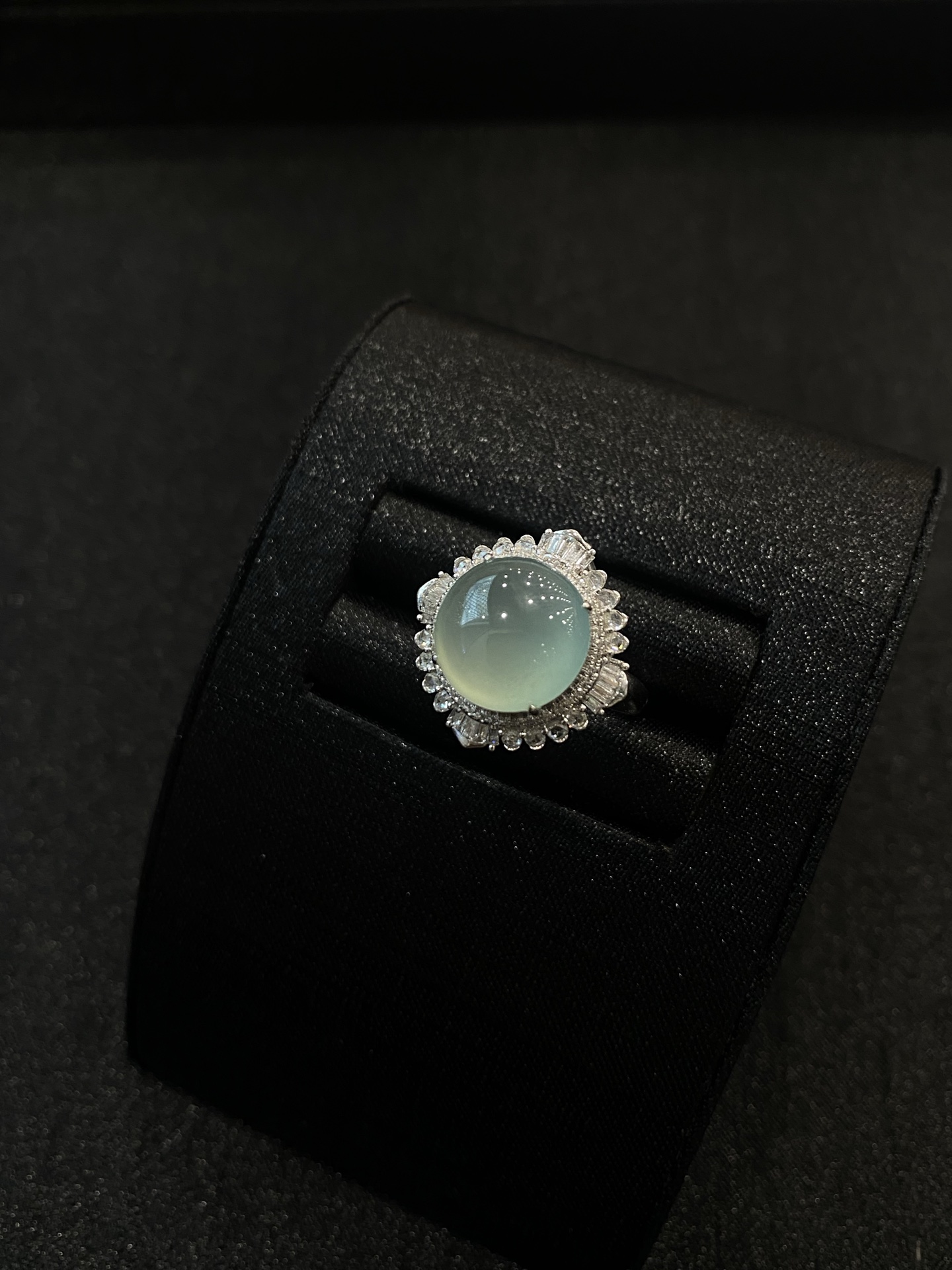 20260428（四）,18K晴水蛋面吊坠戒指两用款,整体19.5/19.2/13.6,裸石12.1