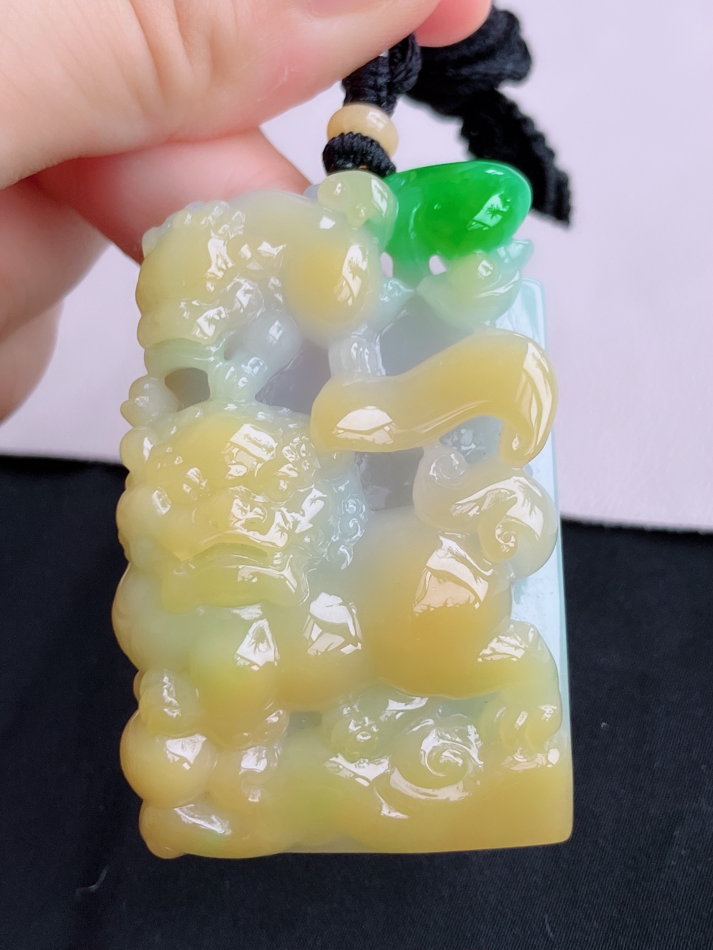 ️，三彩事事如意，特色大气，尺寸55.8/34.6/13.8，自然光实拍