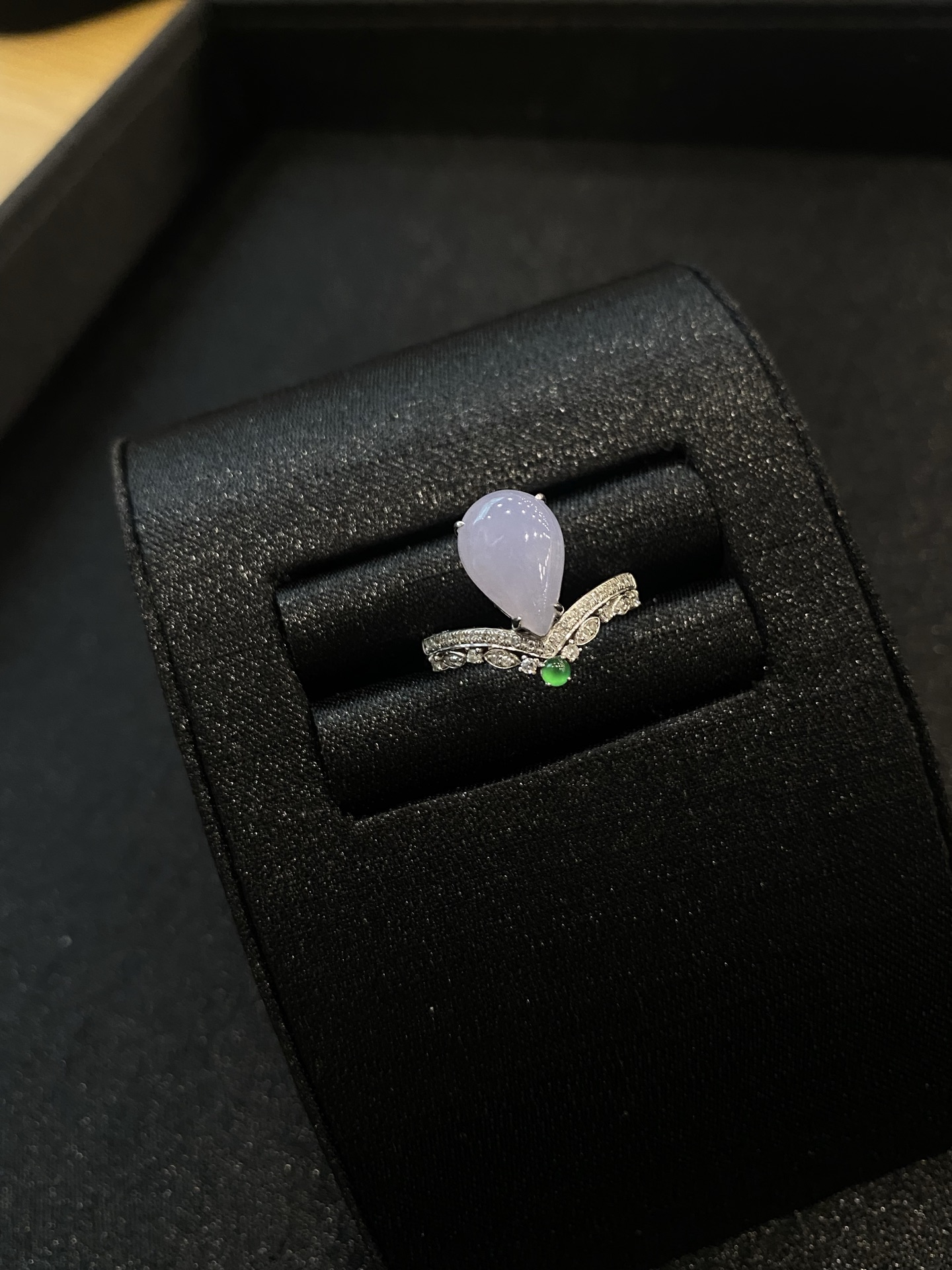 20260428（四）,18K水滴形戒指,裸石11.6/7.8/3.3