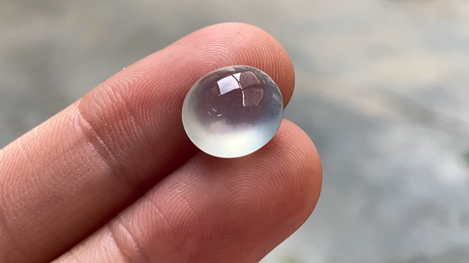 ️ 玻璃种蛋面，10.6*9.8*5.5