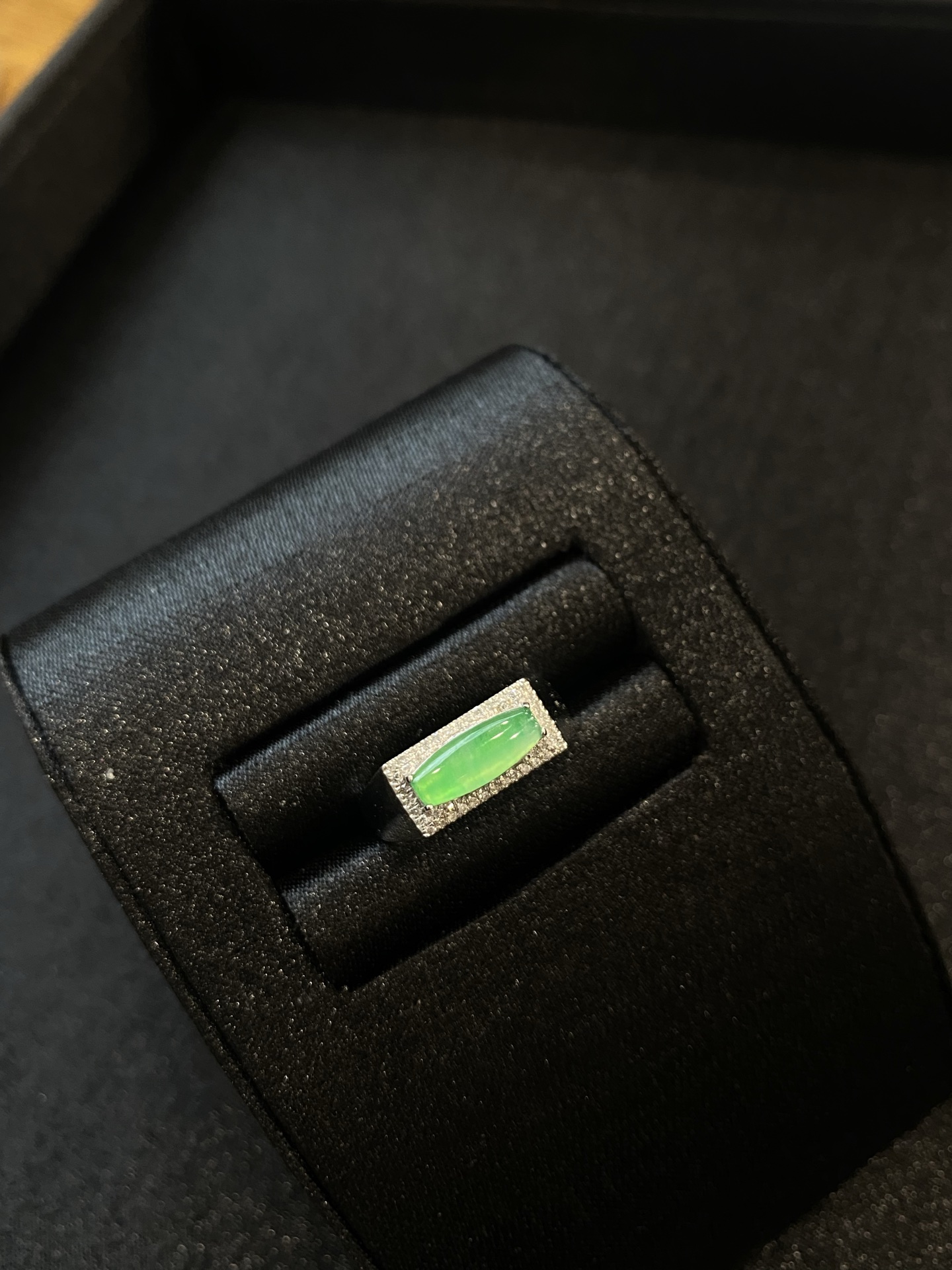 20260428（四）,18Ｋ冰种金丝绿马鞍戒戒指,裸石11/4.3/2