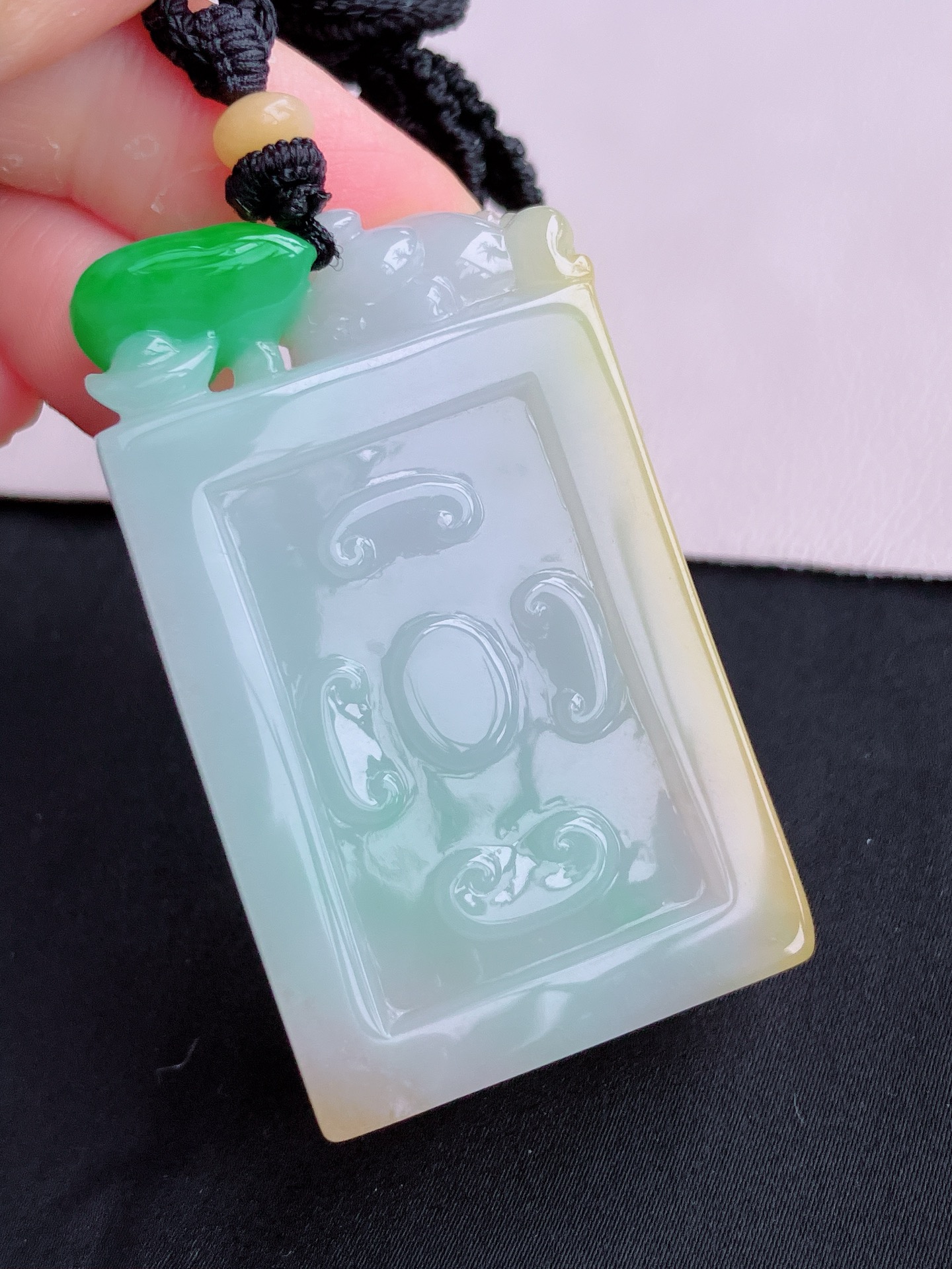 ️，三彩事事如意，特色大气，尺寸55.8/34.6/13.8，自然光实拍