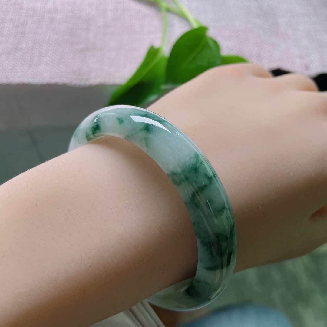 56.1/11.8/9，春彩0正圈，紫与绿的浪漫共生，双交融，种老，细润，整体，！ss50013a