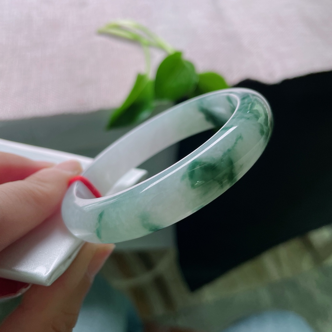 56.1/11.8/9，春彩0正圈，紫与绿的浪漫共生，双交融，种老，细润，整体，！ss50013a