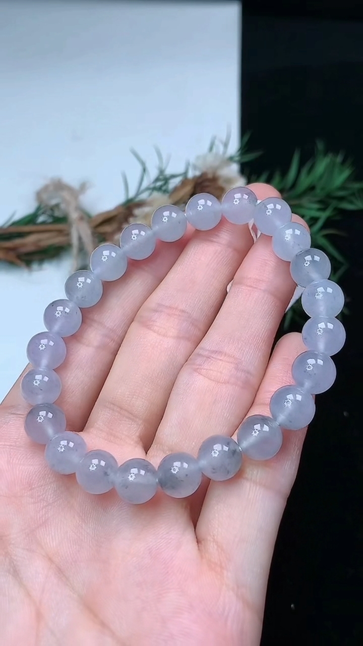 天然A货翡翠圆珠手串，尺寸8-23颗，重量:19.80g5月13日
工厂直销收藏佳品,种好水足，色泽均匀，有种有色，上手高大气！
