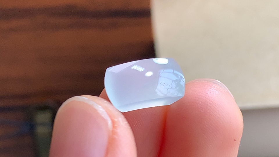 ️ 马鞍戒面，尺寸12.8/7.0/5.1mm，包A附证书