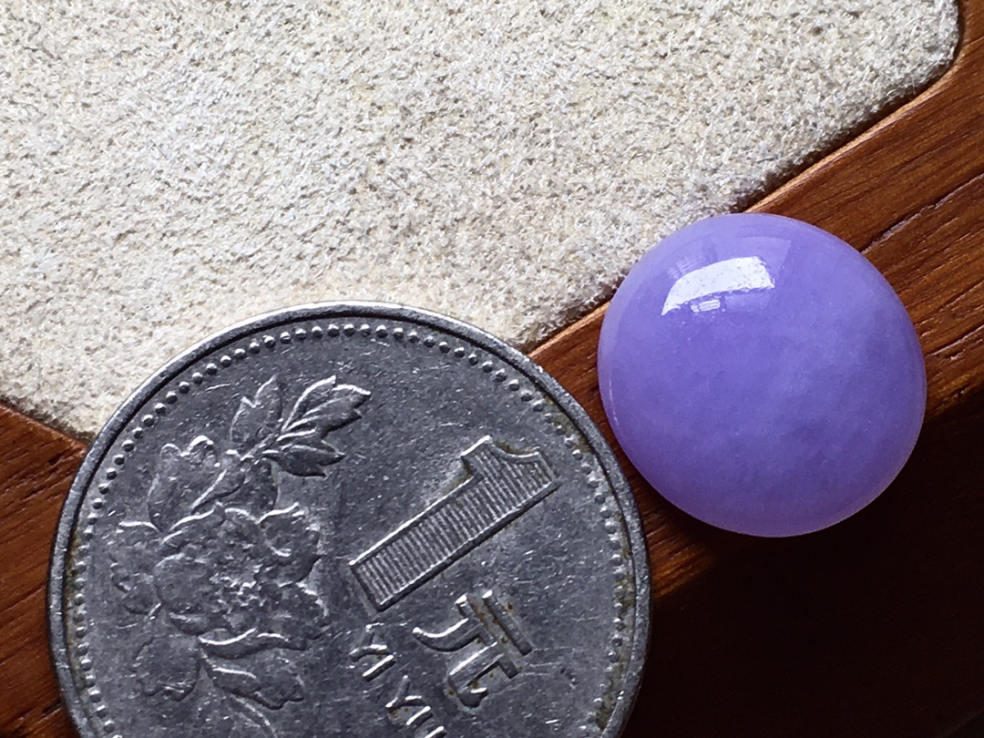 ️ 蛋面 紫色浓郁，品相，无裂，尺寸14*13.3*4.3