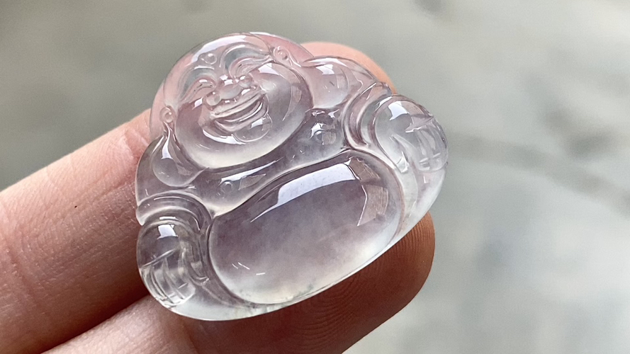 ️ 玻璃种佛公，完整，26.5/23/4.3