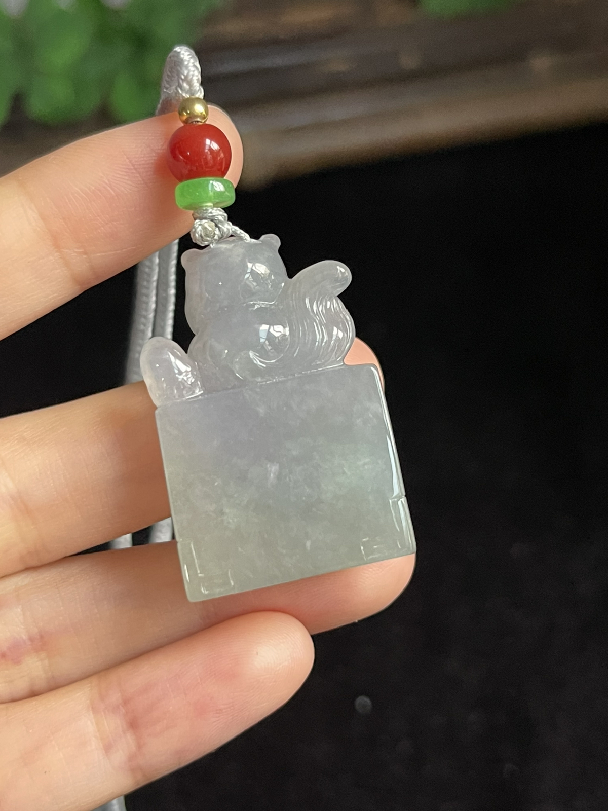 翡翠其他，配珠未测