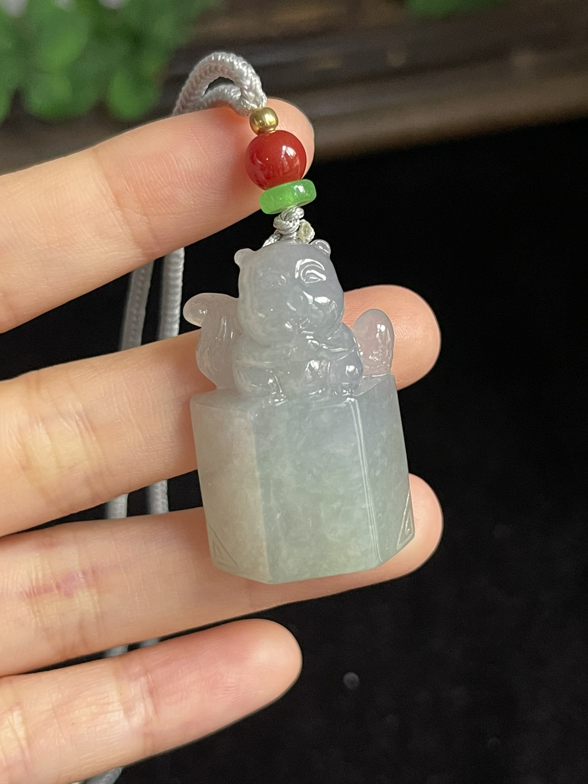 翡翠其他，配珠未测