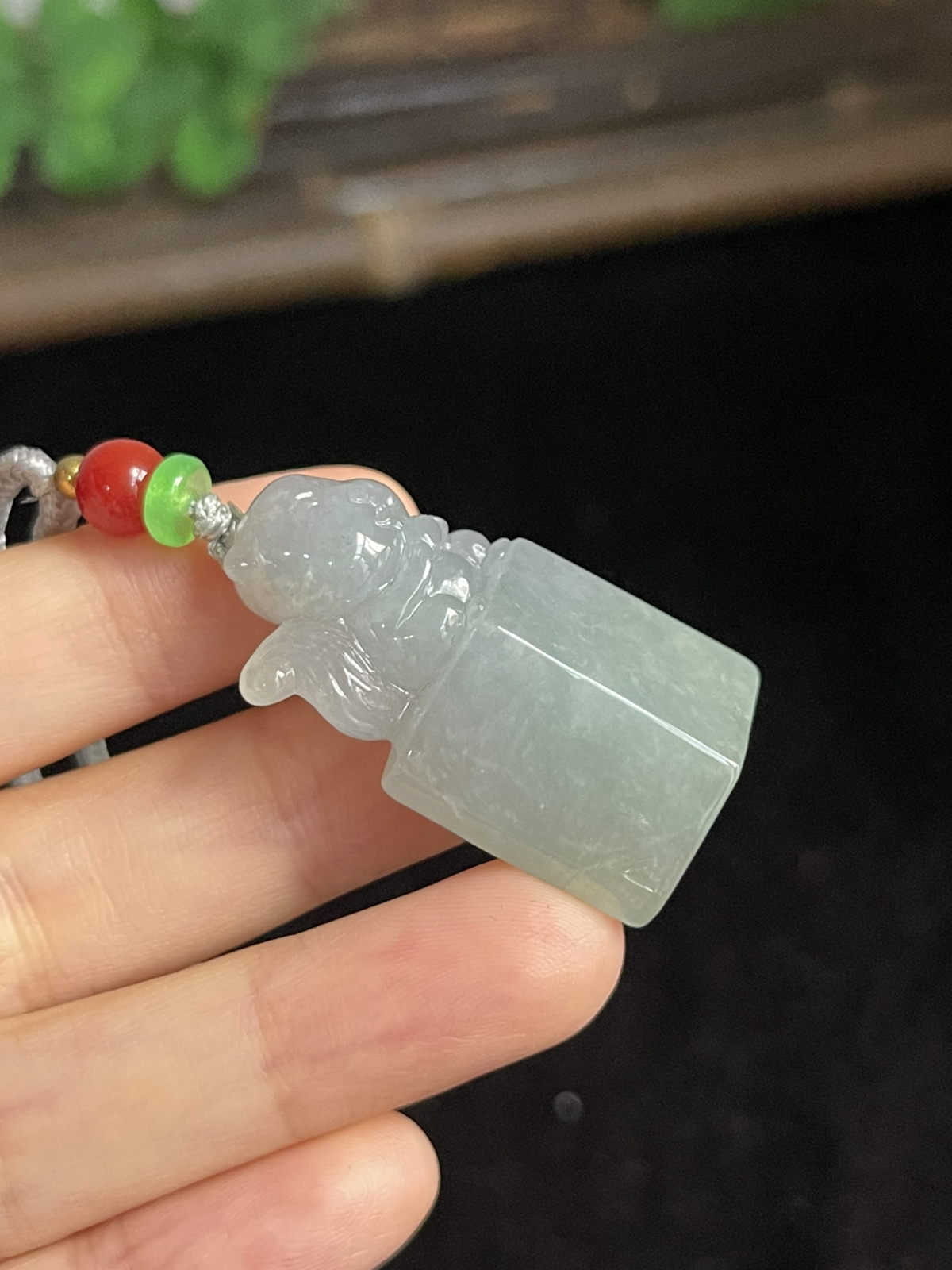 翡翠其他，配珠未测