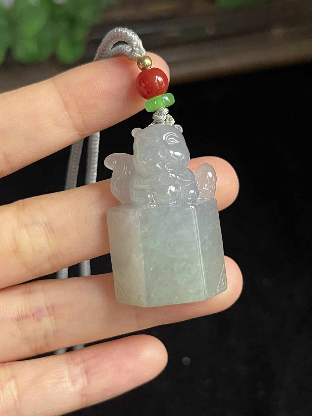 翡翠其他，配珠未测