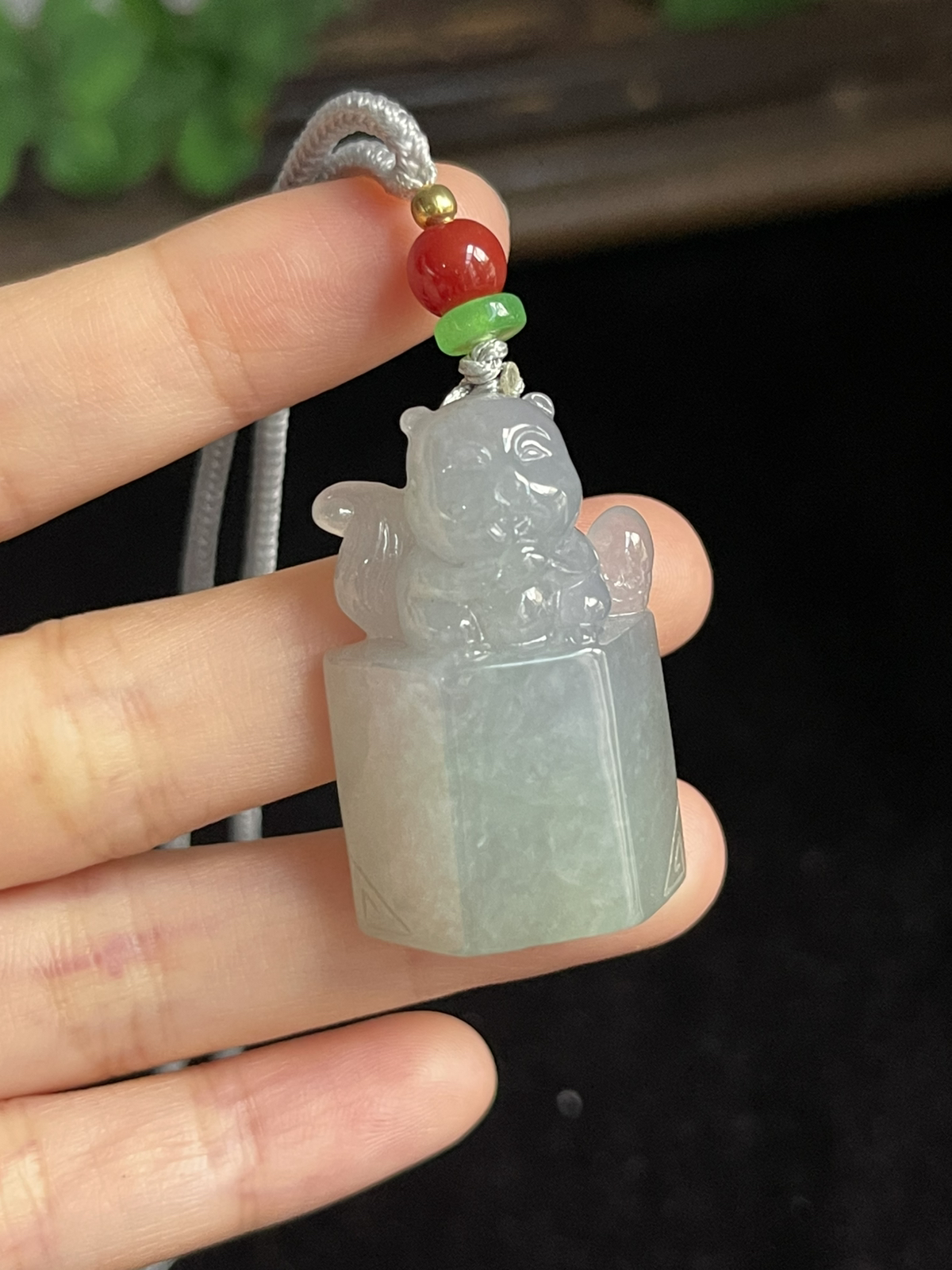 翡翠其他，配珠未测