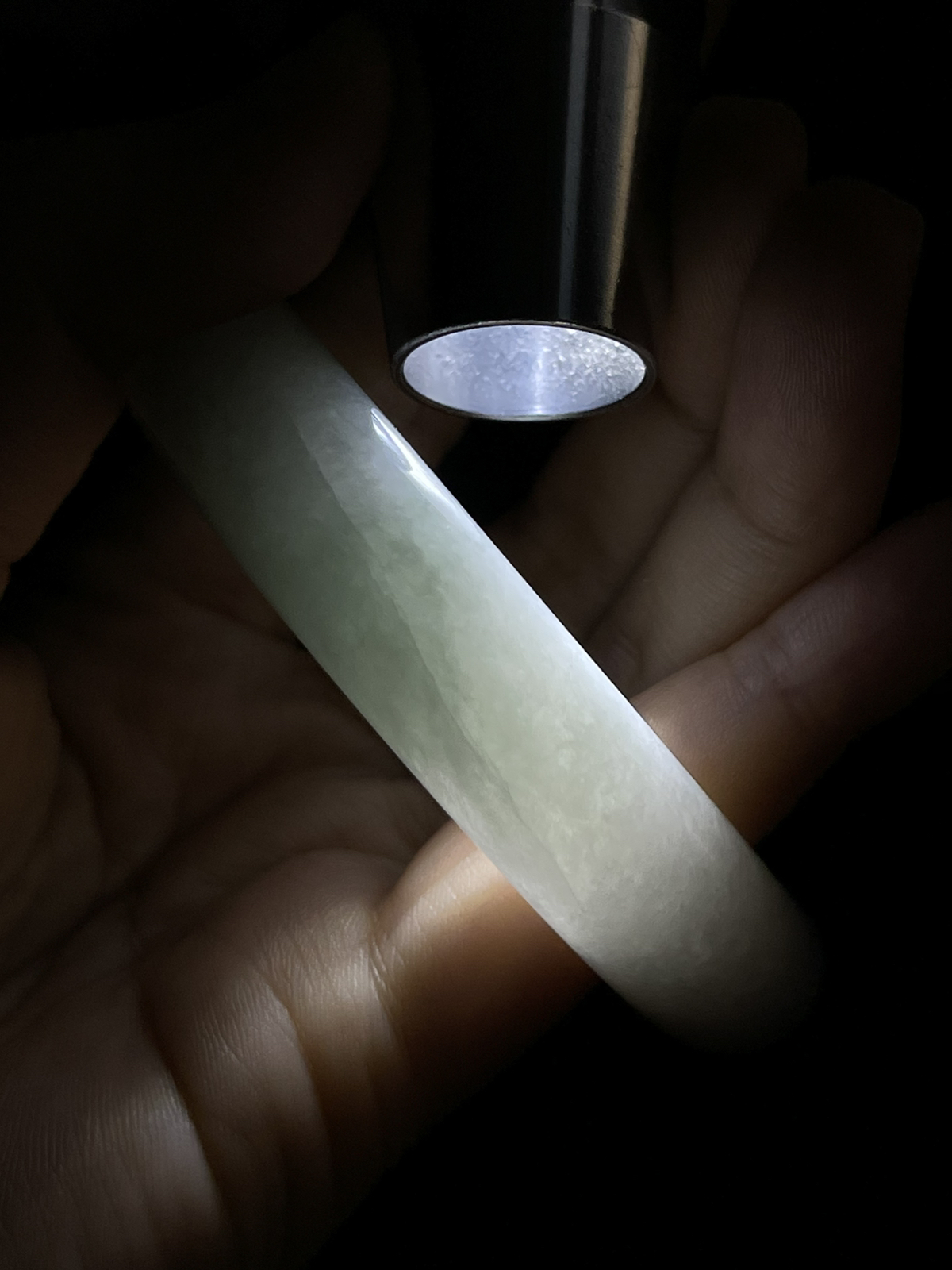正圈57圈口，翡翠手镯