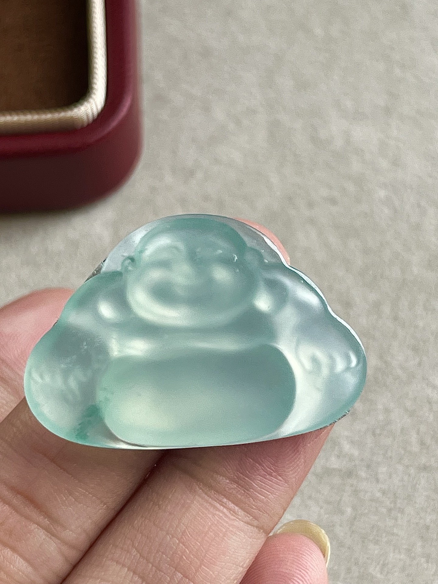 ️【坐佛】飘花灵动，种老细腻形体佳，尺寸35.2/24.1/4.6，asd552