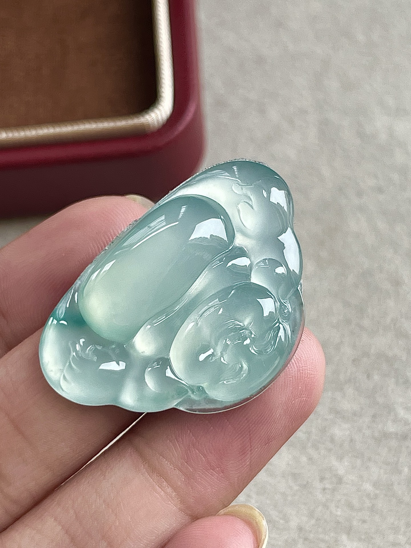 ️【坐佛】飘花灵动，种老细腻形体佳，尺寸35.2/24.1/4.6，asd552