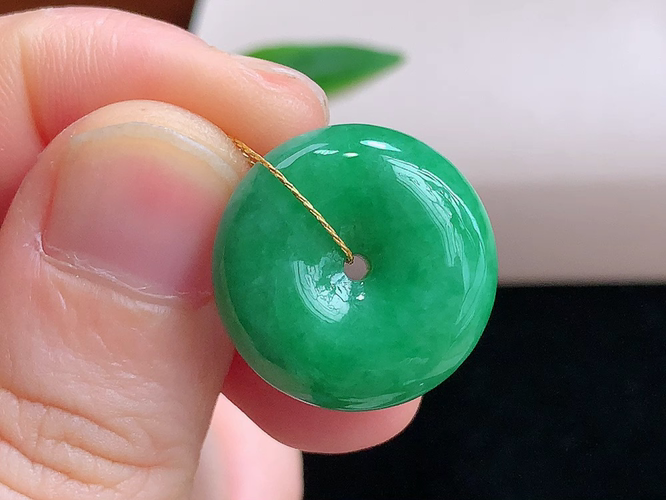 ️ 平安扣，尺寸20.1/7.7mm，包A附证书