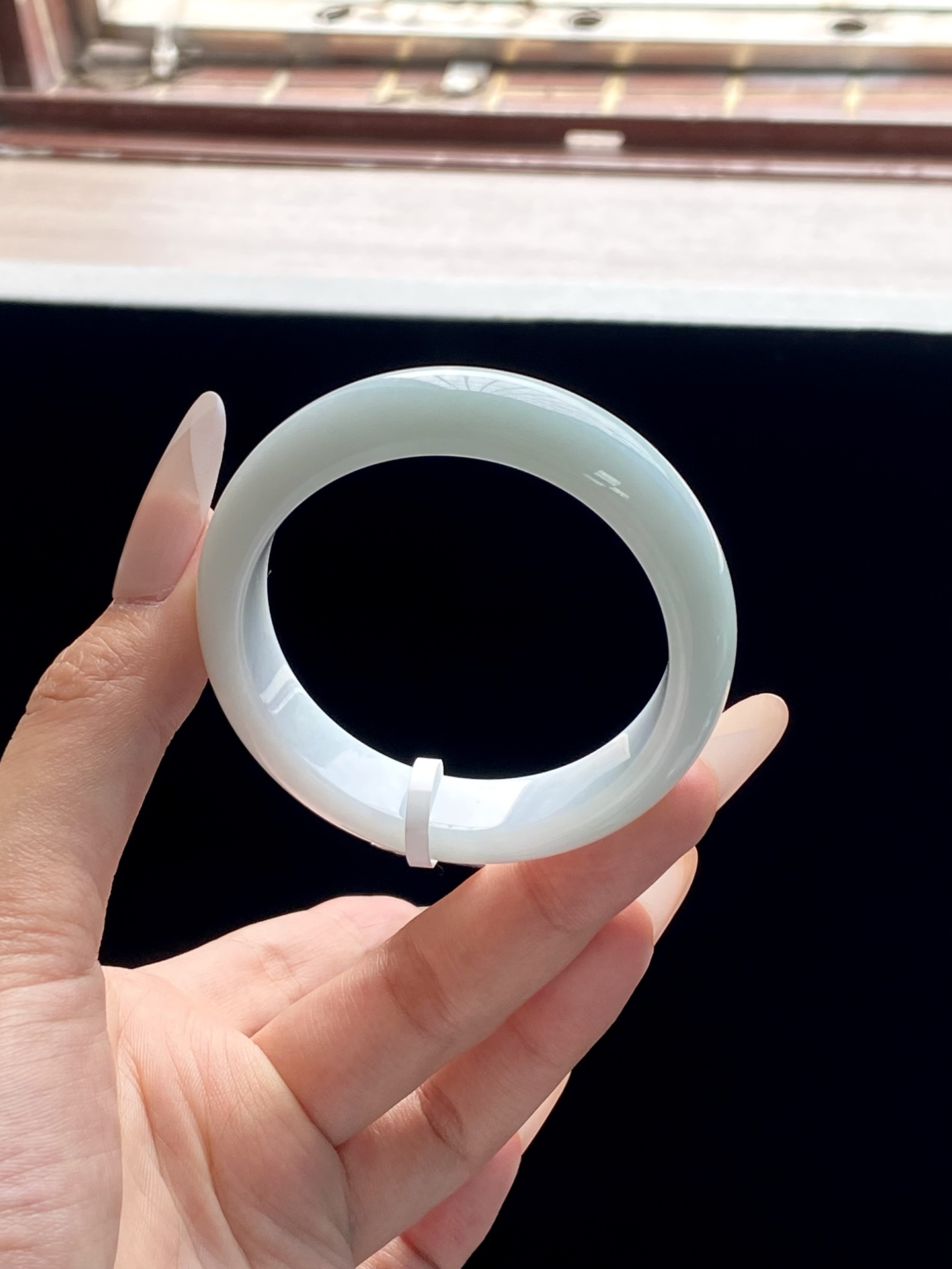 小圈口蓝底正圈成品，无裂，HYC-298，⭕️51-13.4-8