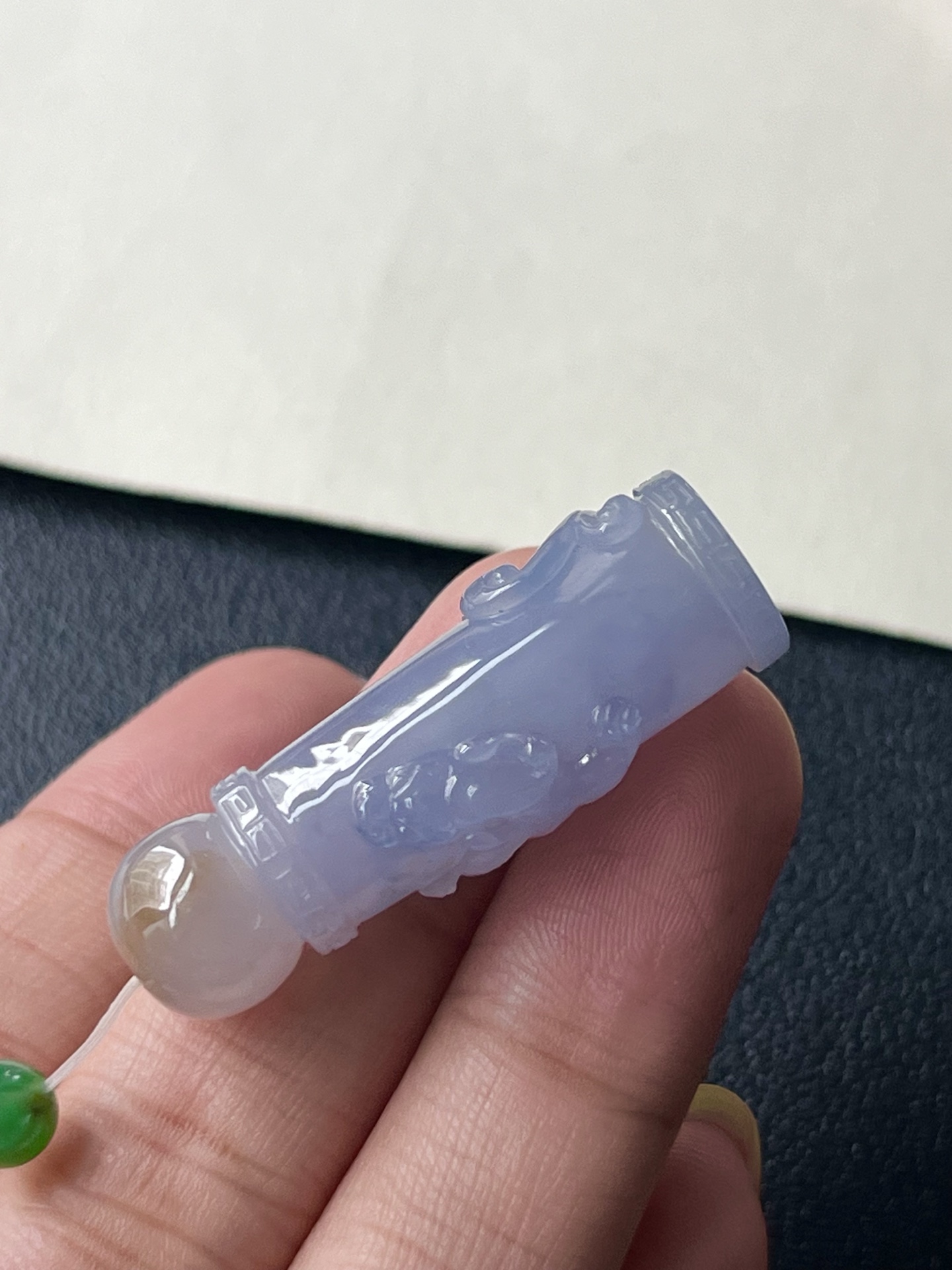 ️紫色浓郁，见光靓美入心坎，尺寸38.1/13.3/10.4，asd655