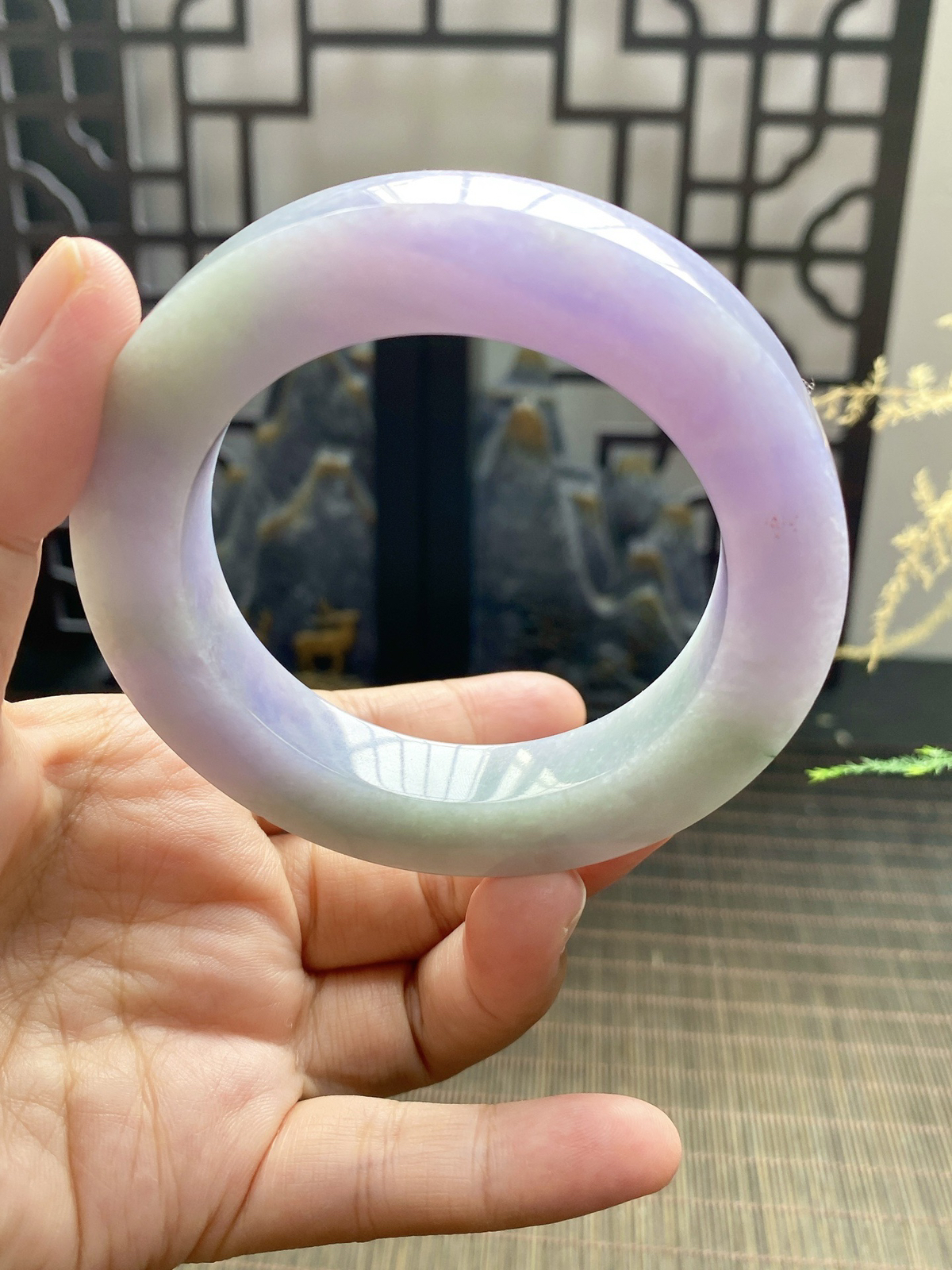 【春彩手镯胚】【尺寸】55-78-11