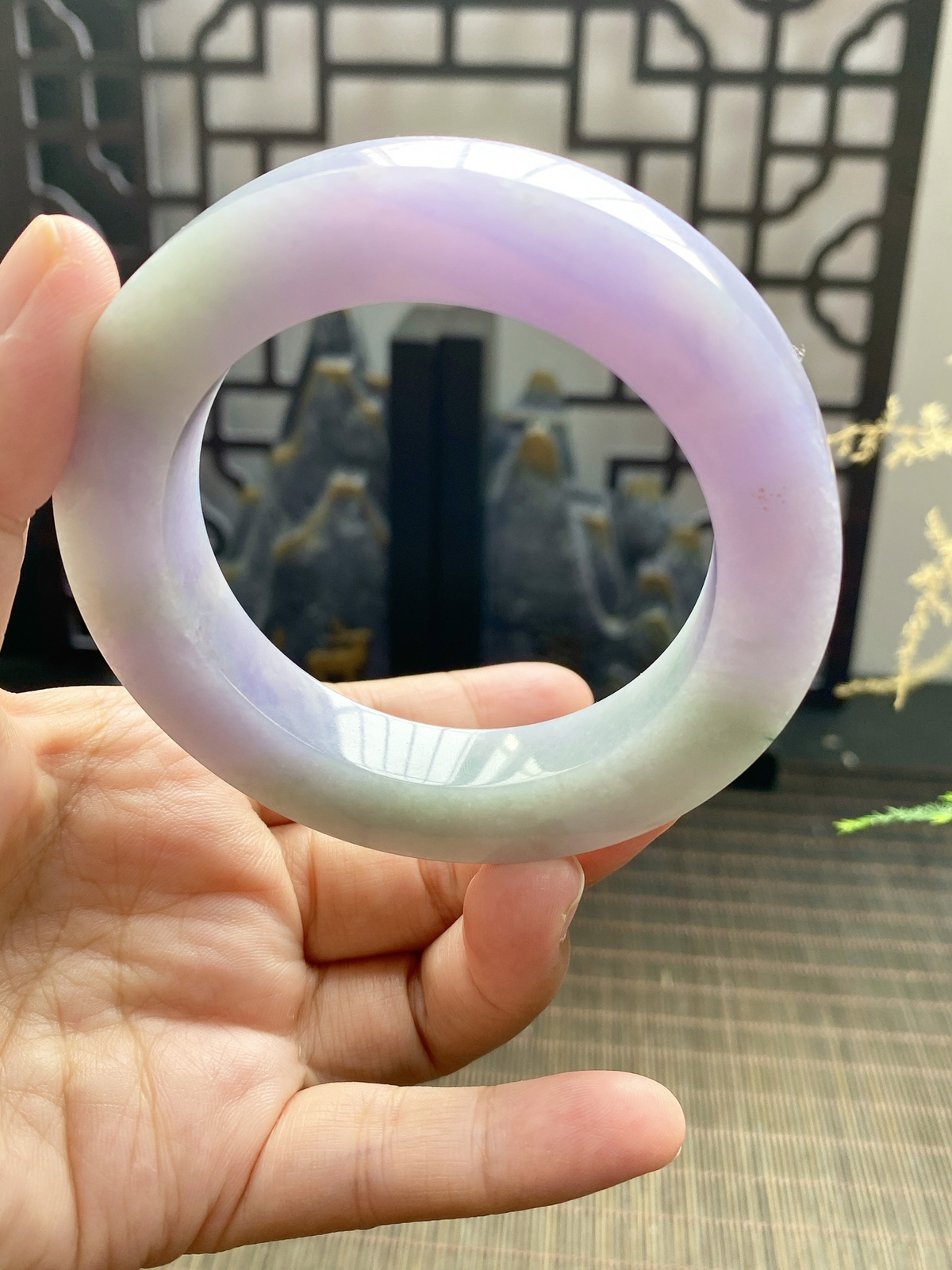 【春彩手镯胚】【尺寸】55-78-11