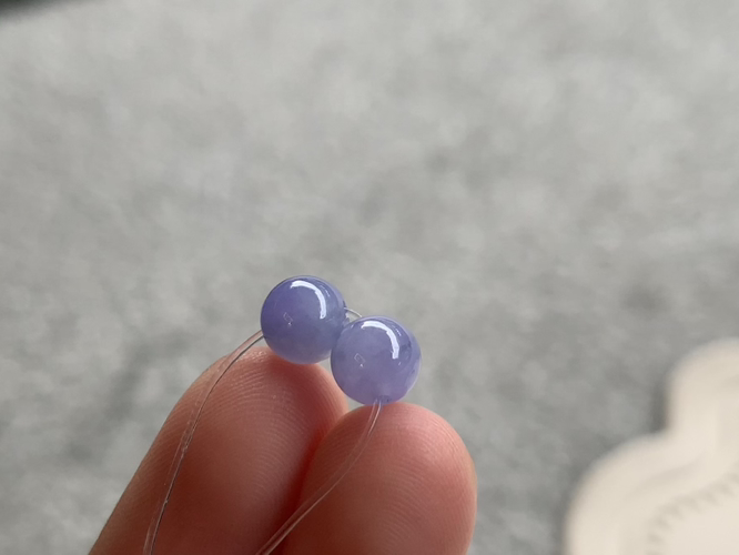️ 紫珠一对，尺寸6.1