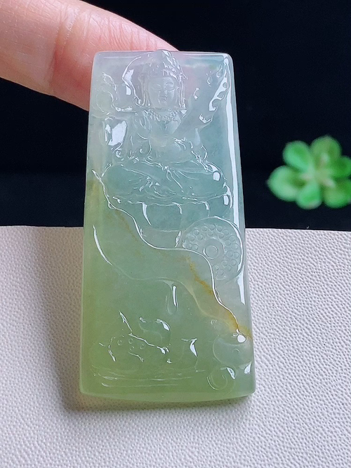 虚空藏菩萨，无裂，尺寸54.8/25/4.2，编号fn  4