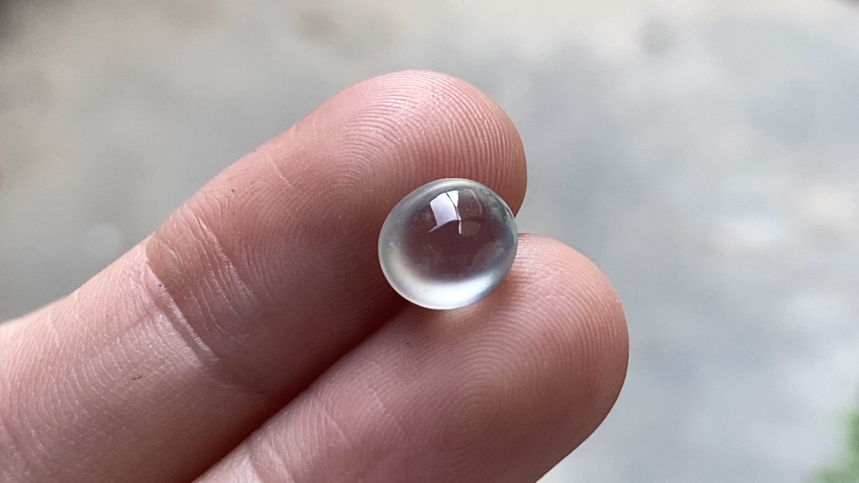 ️ 玻璃种蛋面，完整，8/7/5.2