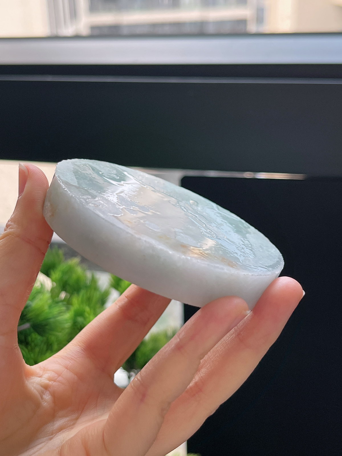 翡翠板料，⭕️正圈最大做61，圆条最大做57