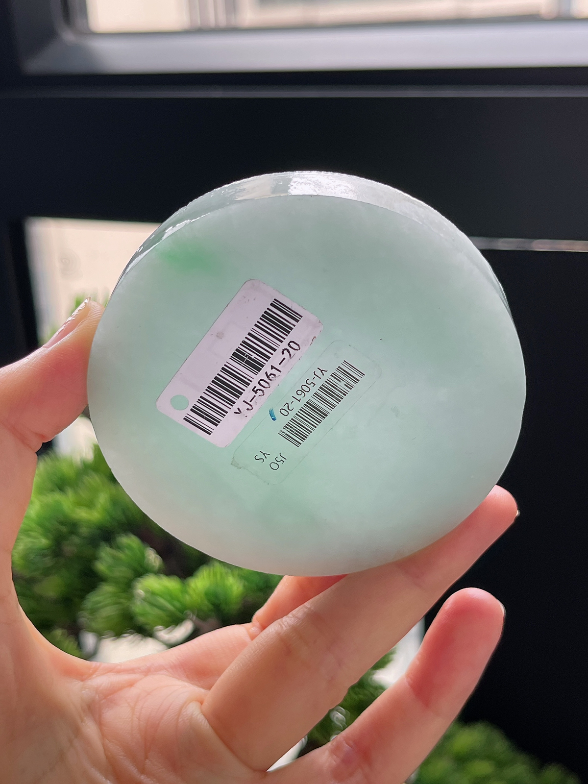 翡翠镯饼，正圈最大做56.5，圆条最大做52.5