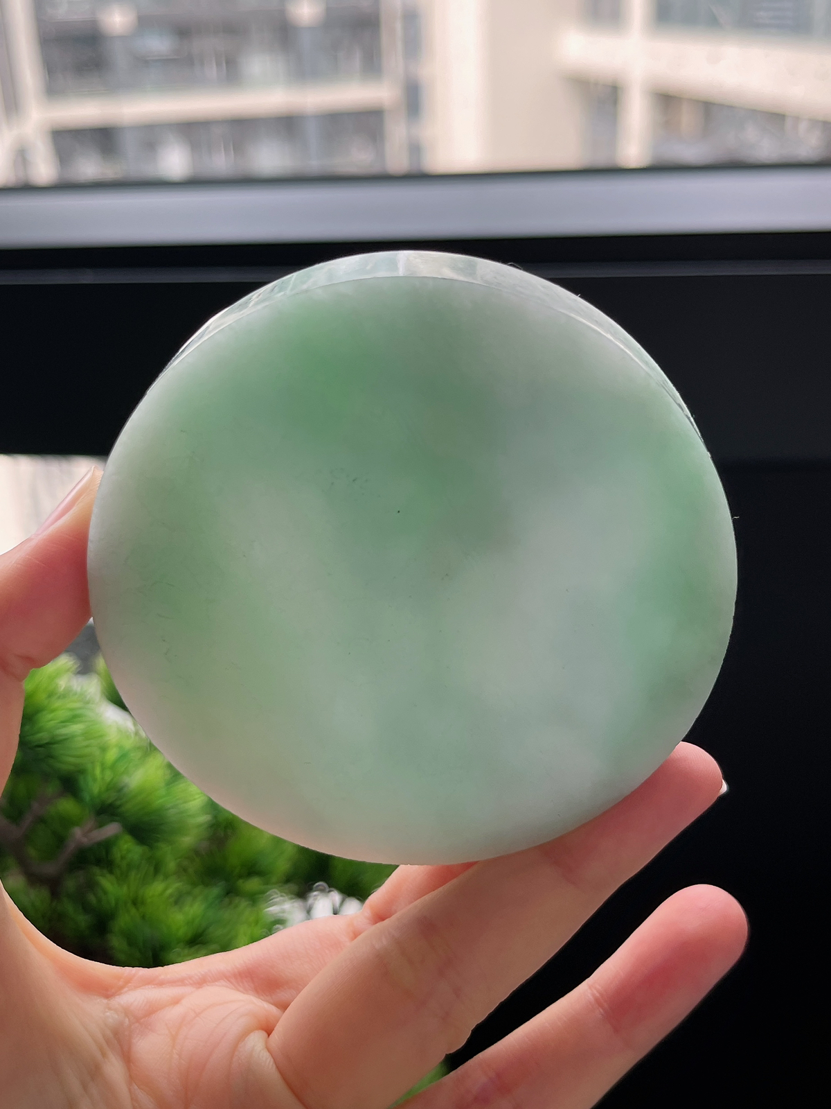 翡翠镯饼，⭕️正圈最大做60，圆条最大做56