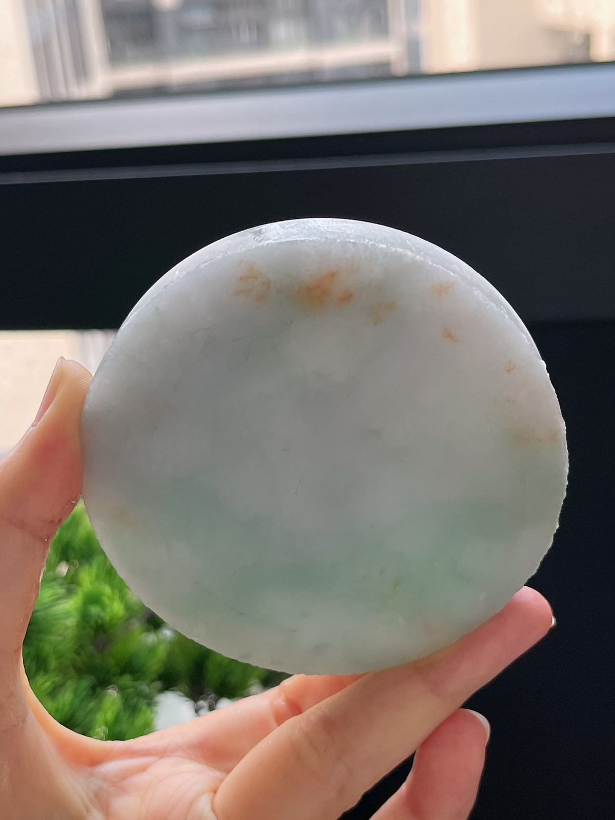 翡翠板料，⭕️正圈最大做61，圆条最大做57