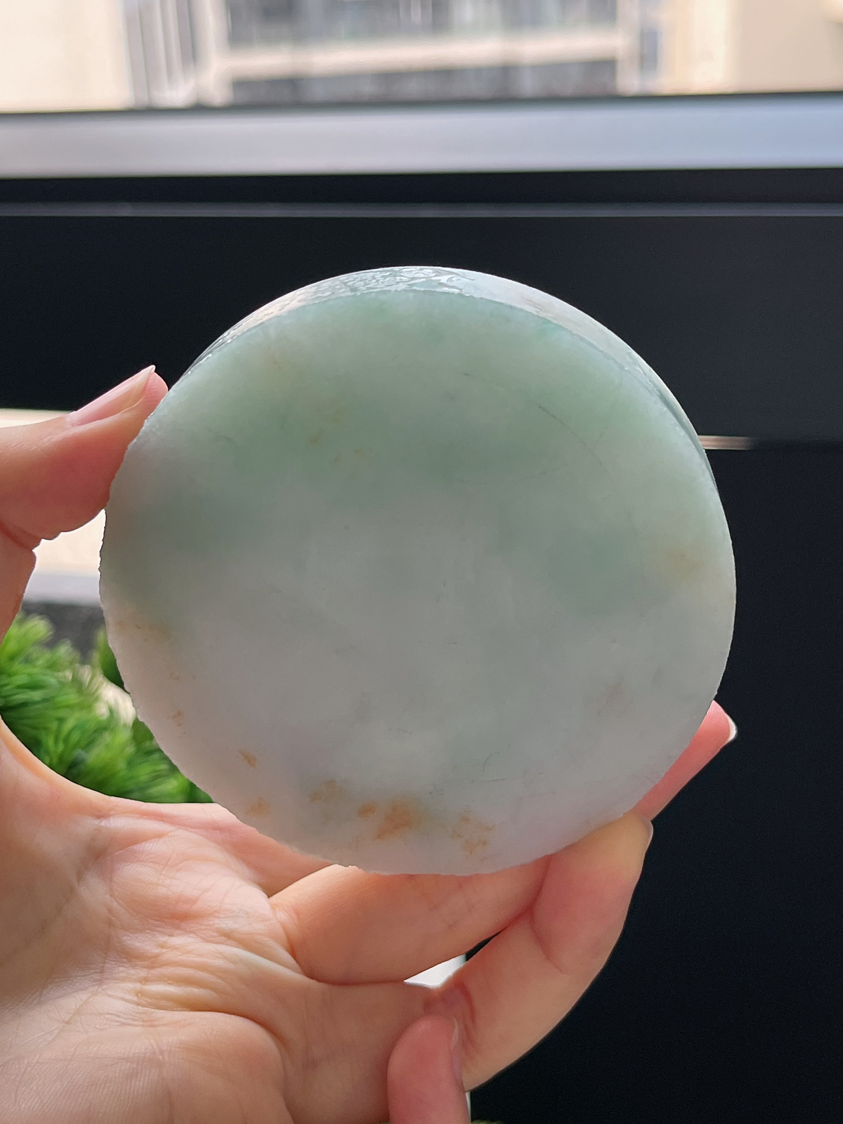 翡翠板料，⭕️正圈最大做61，圆条最大做57