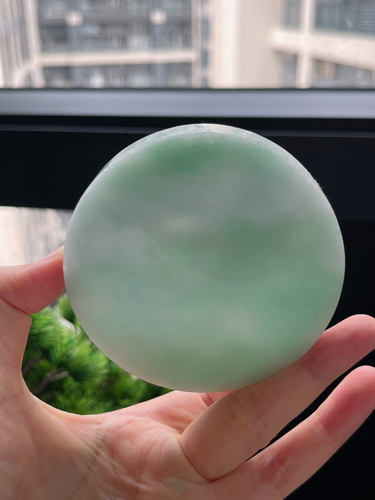 翡翠镯饼，⭕️正圈最大做60，圆条最大做56