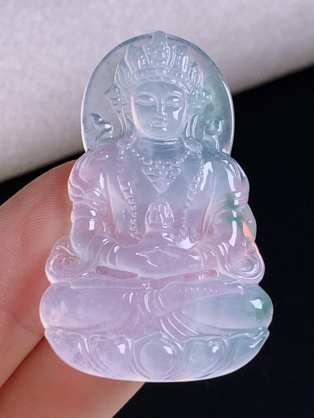 ️ 度母，无裂，通透细腻，品相好