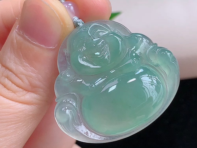 ️ 笑佛，无裂，尺寸35.2/31.4/6.0mm，包A附证书