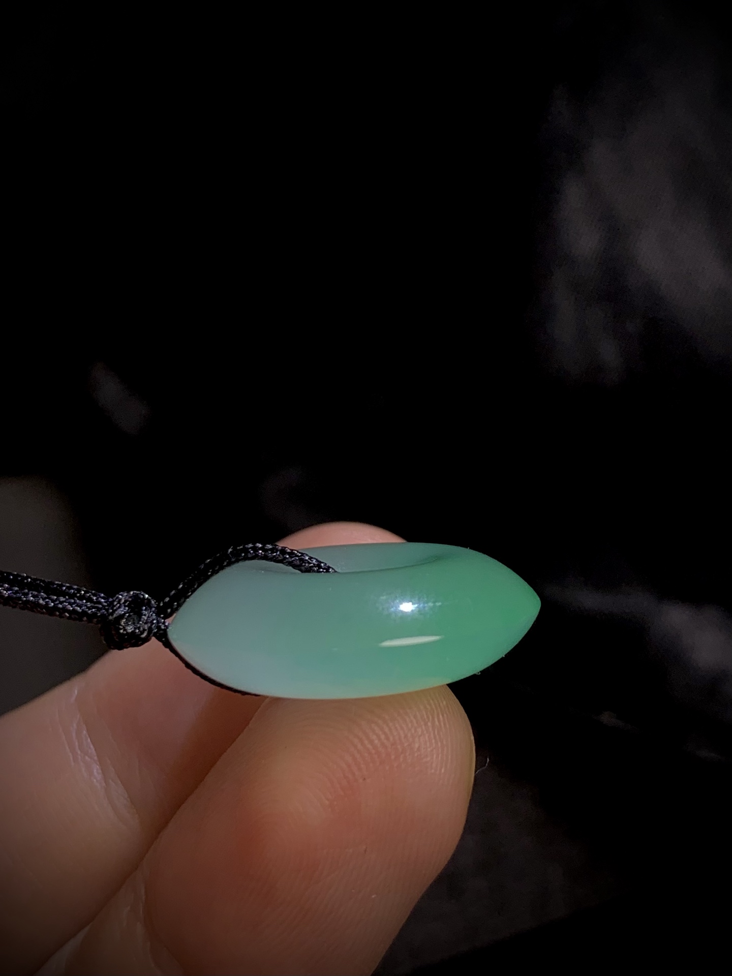 ️ 甜色平安扣，22.2-7mm，6.3g