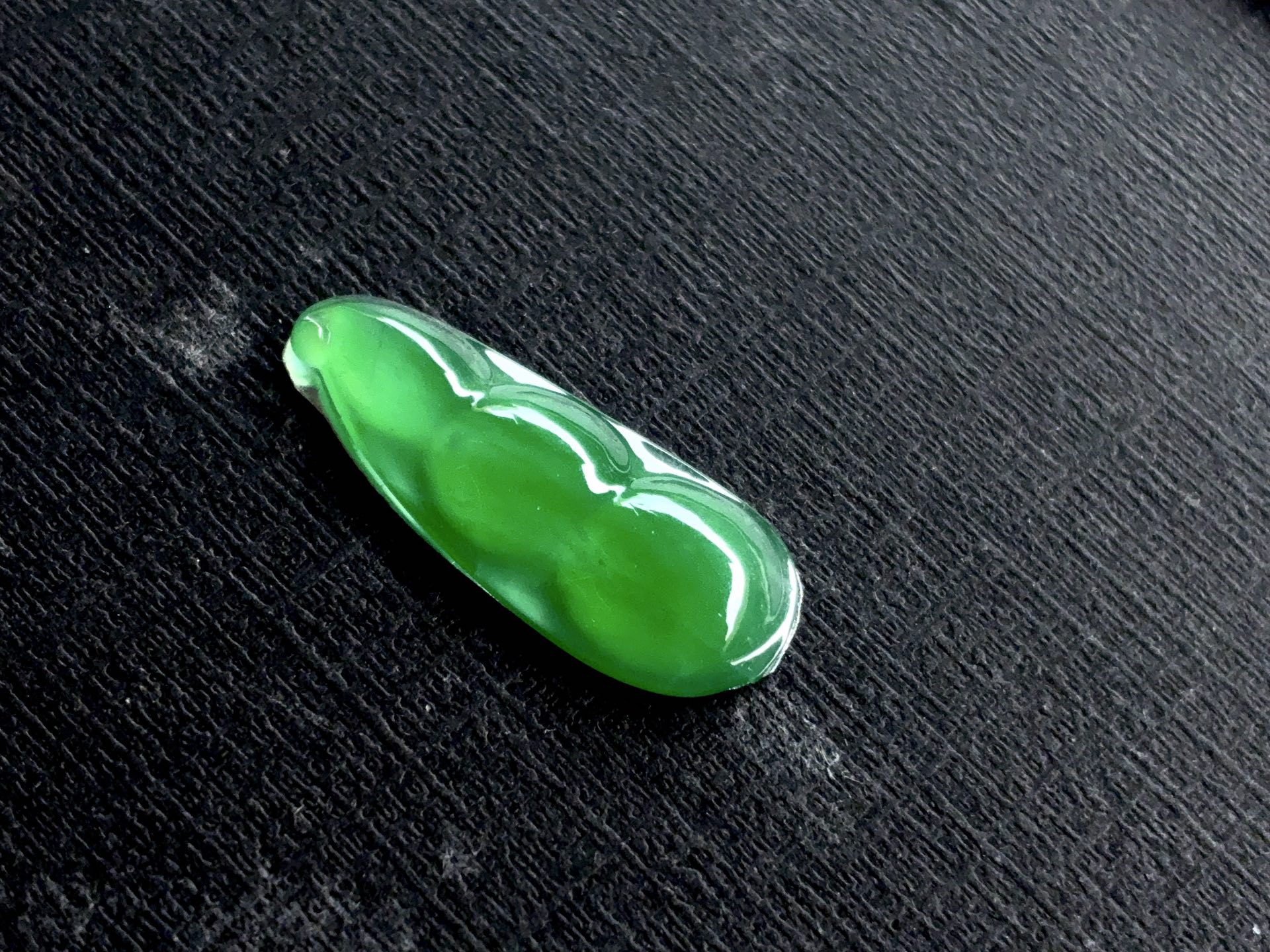 ️ 冰绿福豆，翠色盎然，自带生机灵气，尺寸24.8×10.2×3