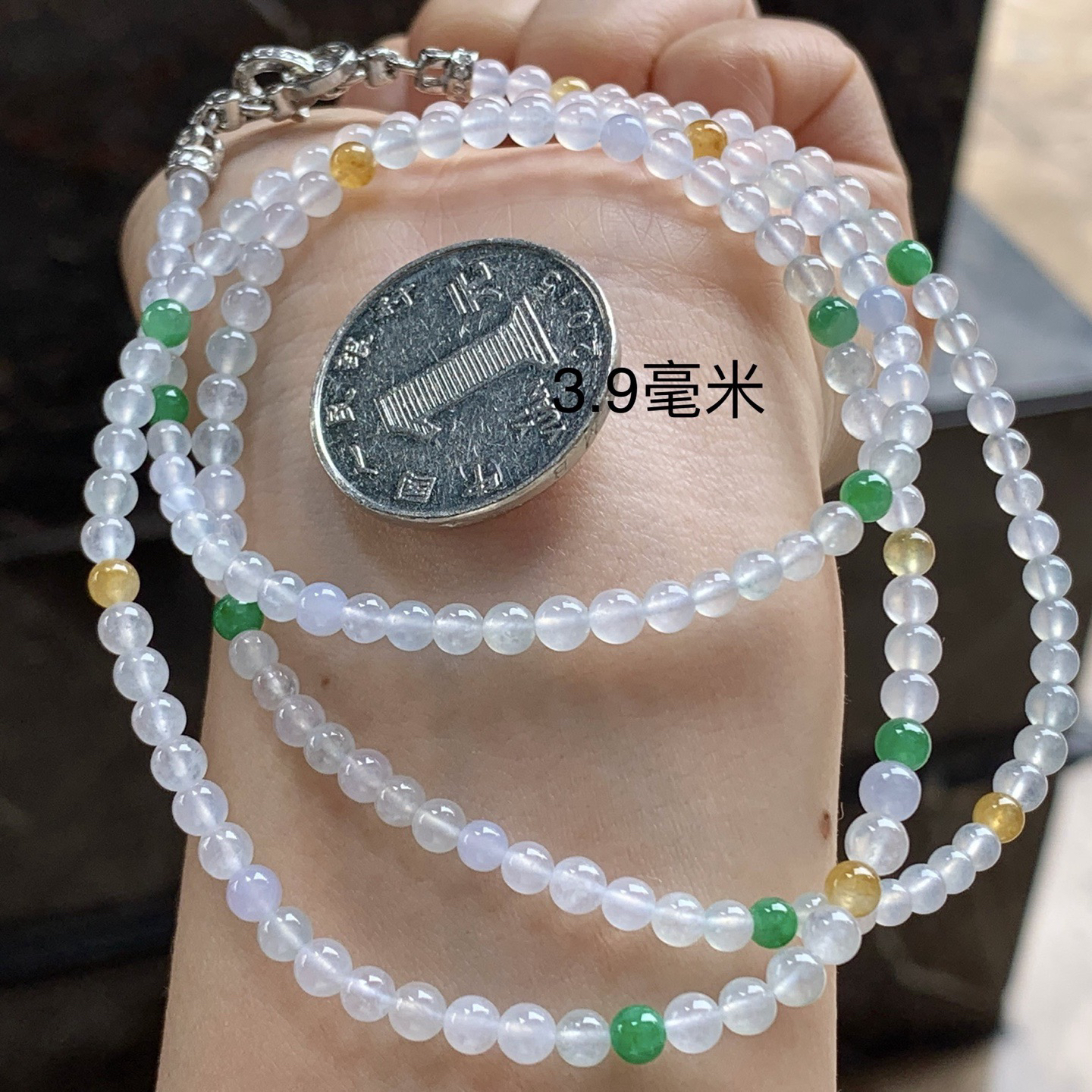 冰种珠链^_^冰透