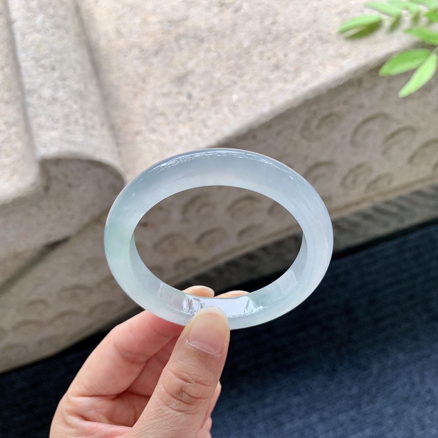 正圈50 51 冰晴底，清透，水润，种老，细腻，无裂