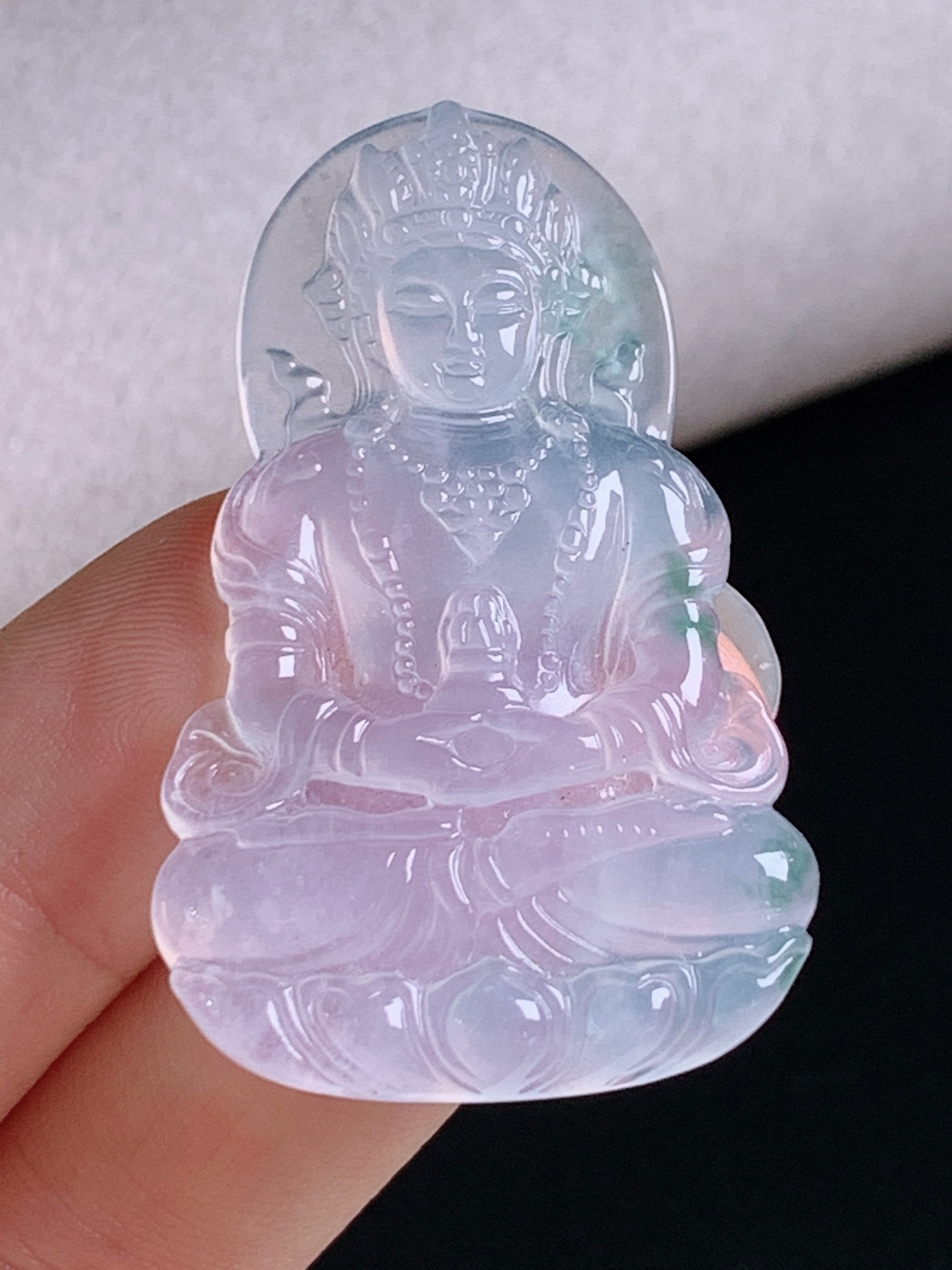 ️ 度母，无裂，通透细腻，品相好