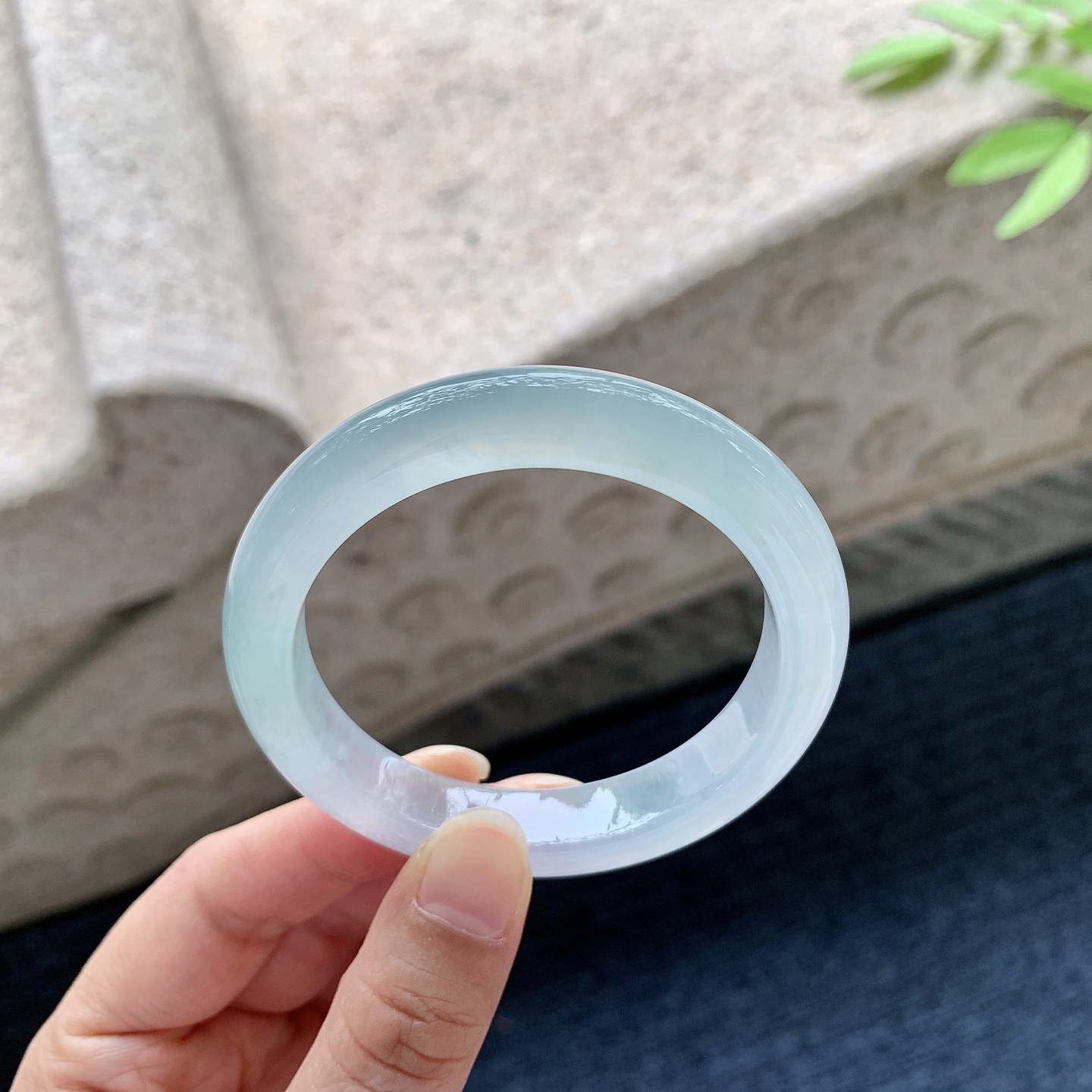 正圈50 51 冰晴底，清透，水润，种老，细腻，无裂